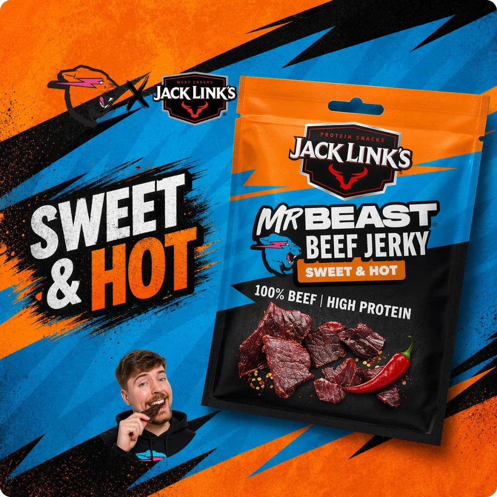 Mr. Beast Jack Link's Sweet & Hot