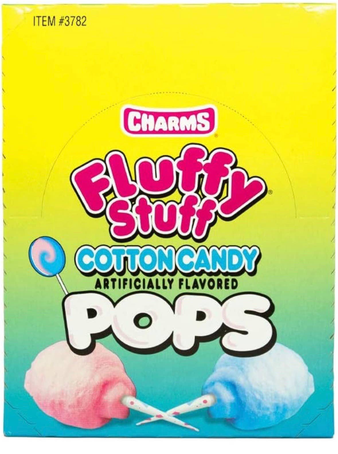 Fluffy Stuff Cotton Candy Pops