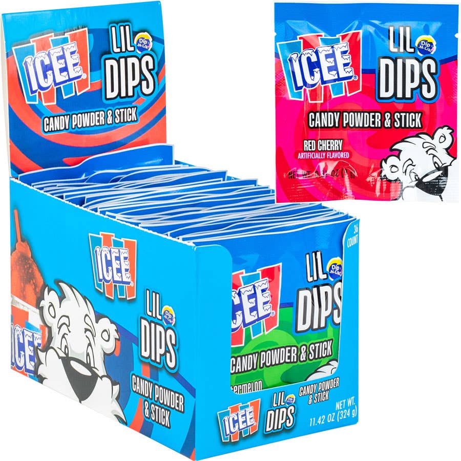 Icee Lil Dips Candy Powder and Stick