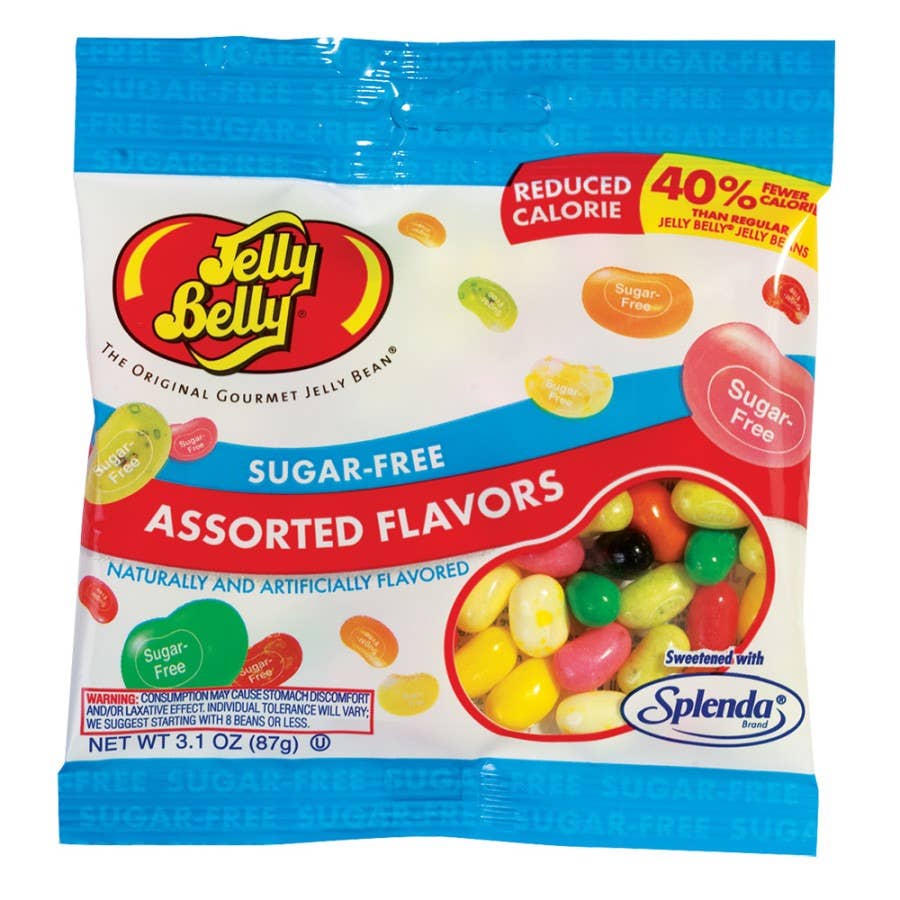 Jelly Belly SUGAR FREE Jelly Bean Peg Bag
