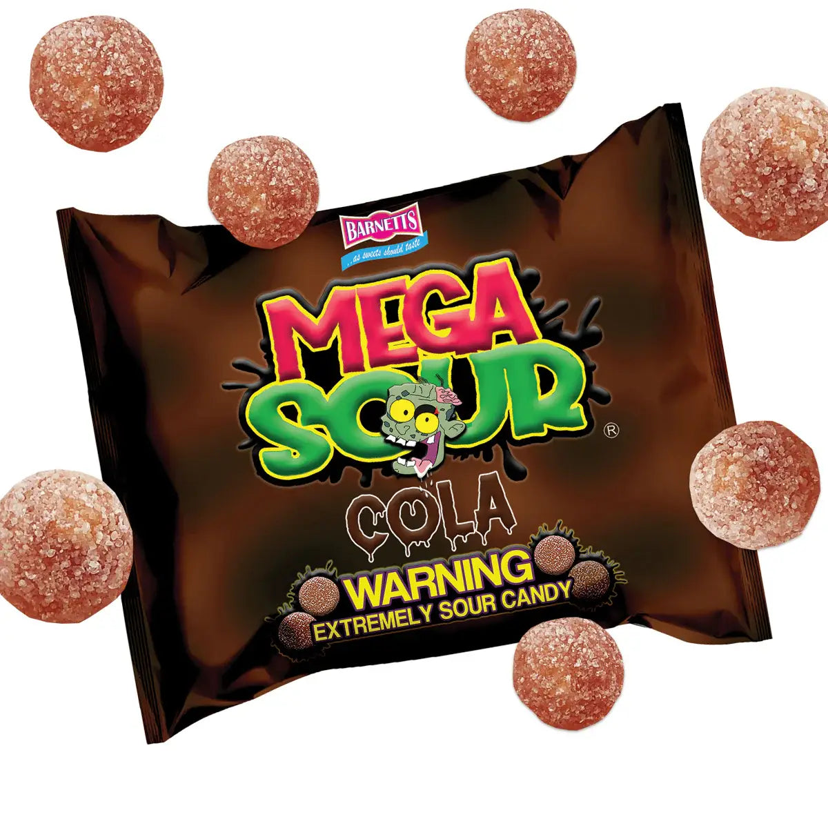 Barnetts Display MegaSourChallenge Cola