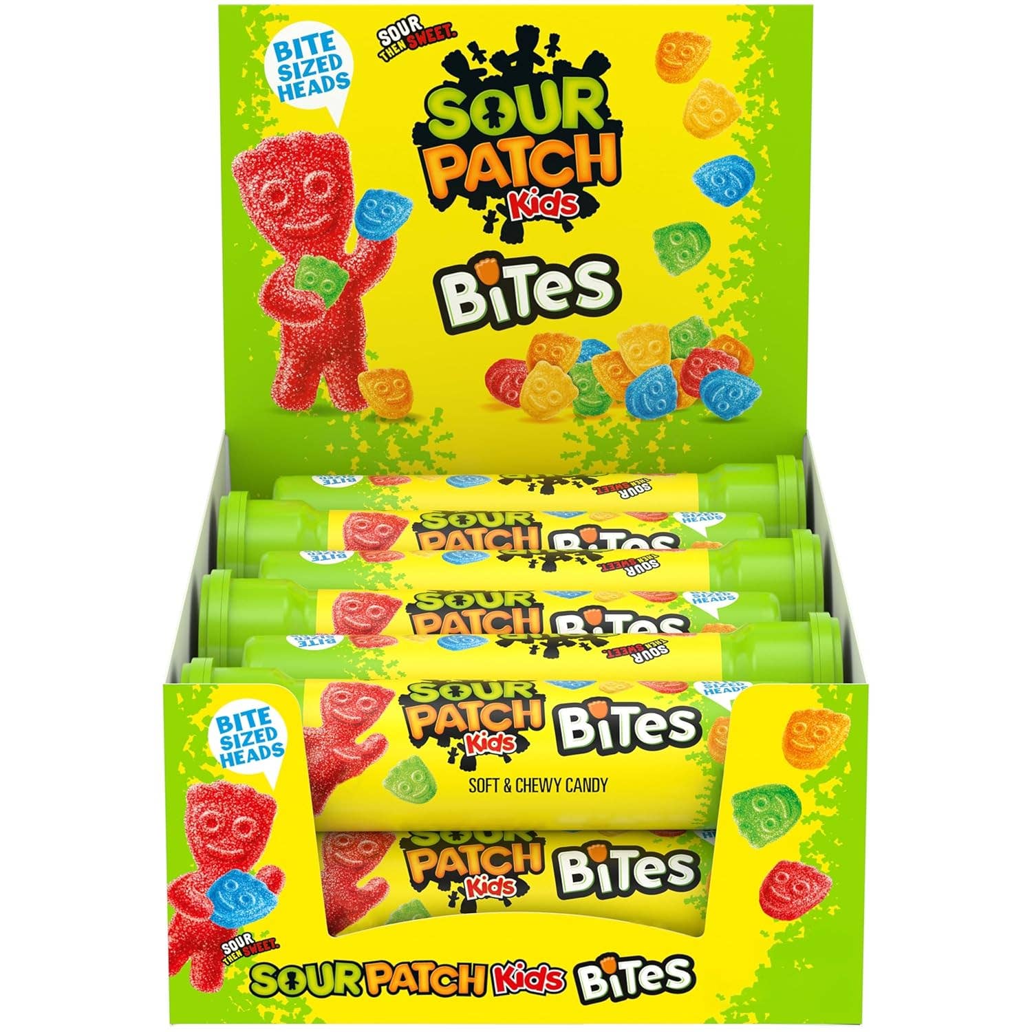 Sour Patch Kids Bites Chewy Candy Tube