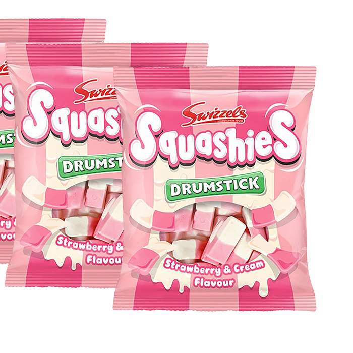 Squashies Strawberry & Cream