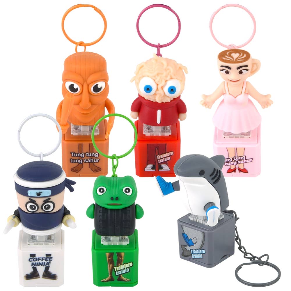 2.6" Brainrot Light-Up Figure With Sound