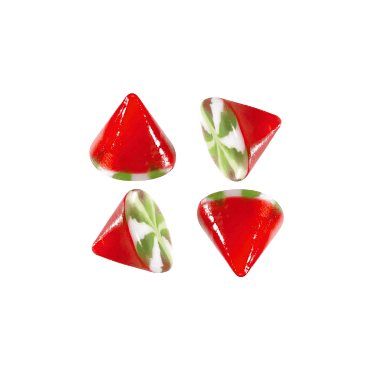 Twisted Filled Cones