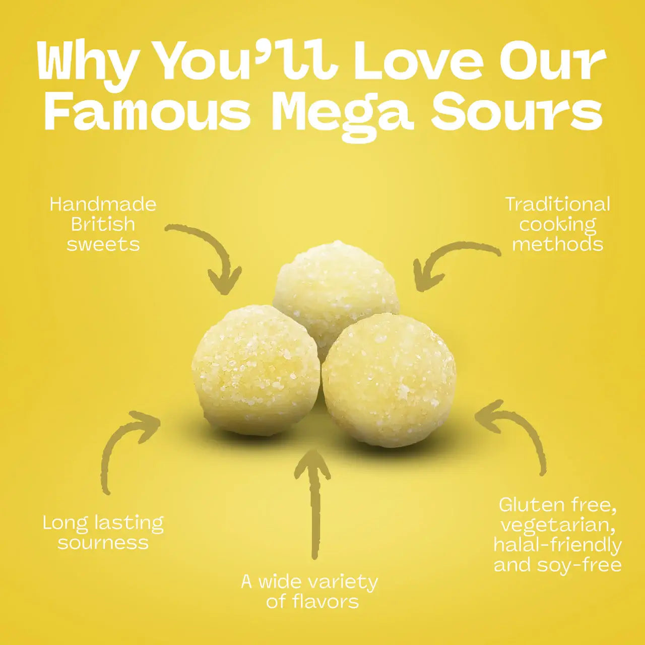 Barnetts Display #MegaSourChallenge Lemon 12x104g