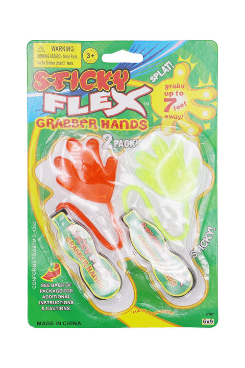 2-count Viral Slap Smack Sticky Grabber Hands