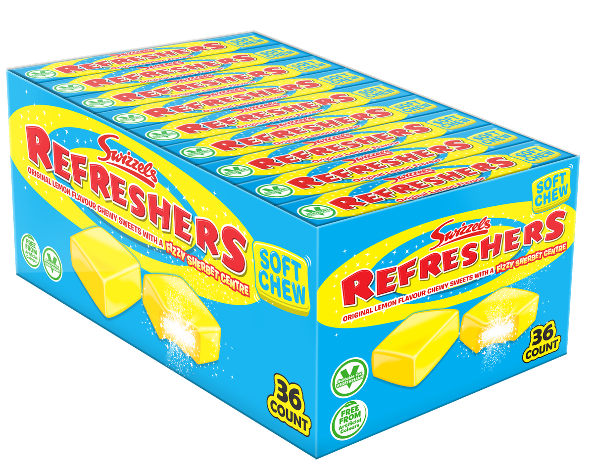 Refresher Lemon Sherbert Chewy Bar
