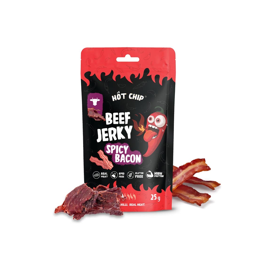 Hot Chip Jerky Chili and Bacon