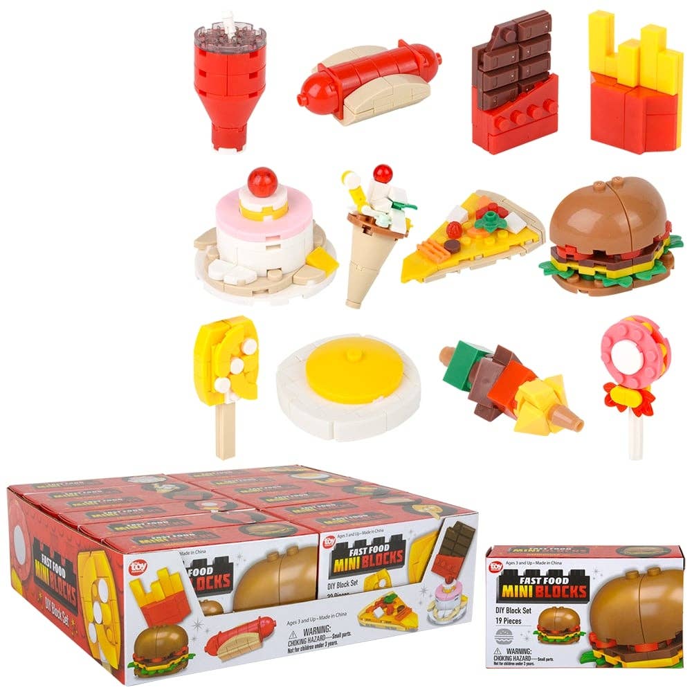 Fast Food Mini Blocks