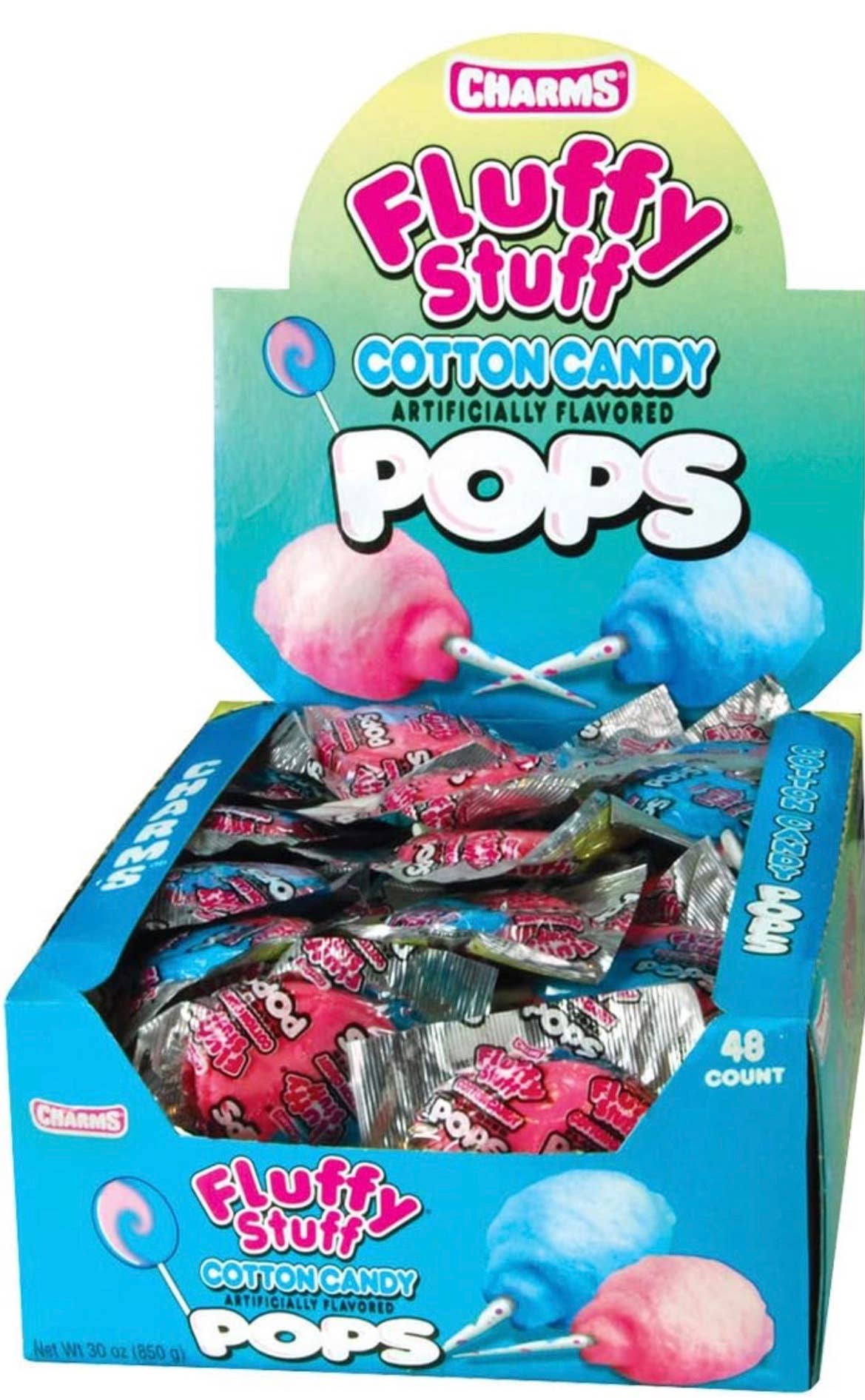 Fluffy Stuff Cotton Candy Pops