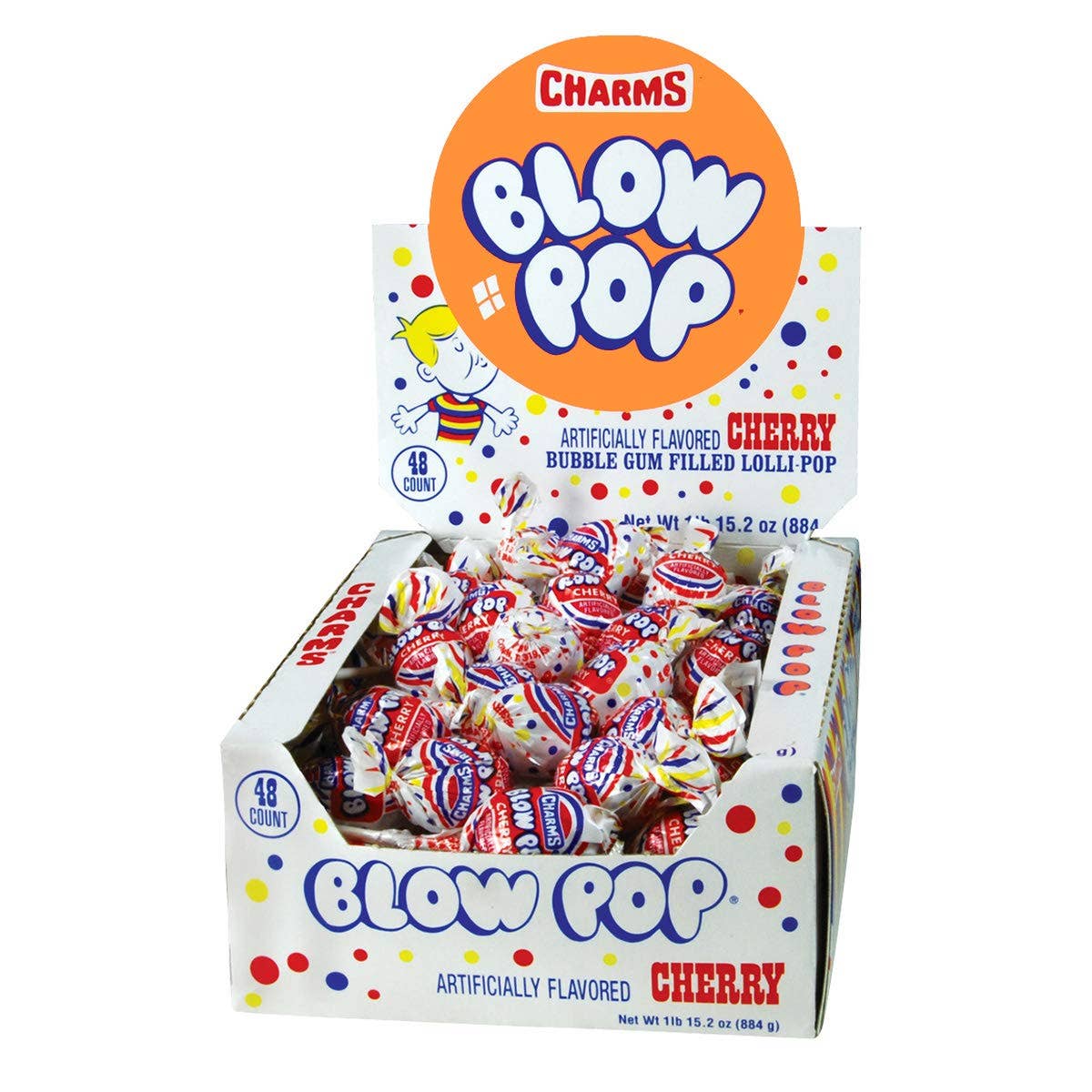 Blow Pop Black Cherry Lollipop