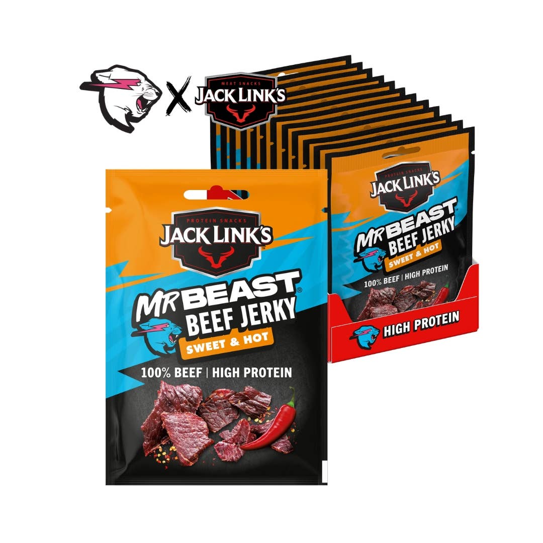 Mr. Beast Jack Link's Sweet & Hot