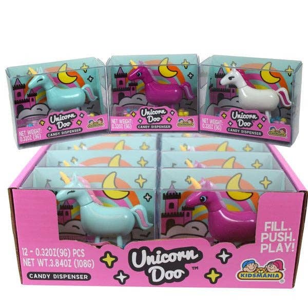 Unicorn Doo Doo Candy & Dispenser